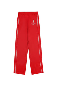 Vendome sweatpants with piping - Crimson
