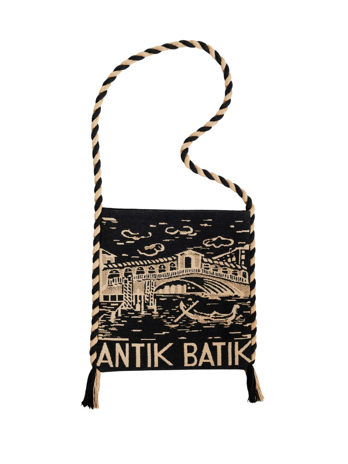 Sac tissé Venise - Black