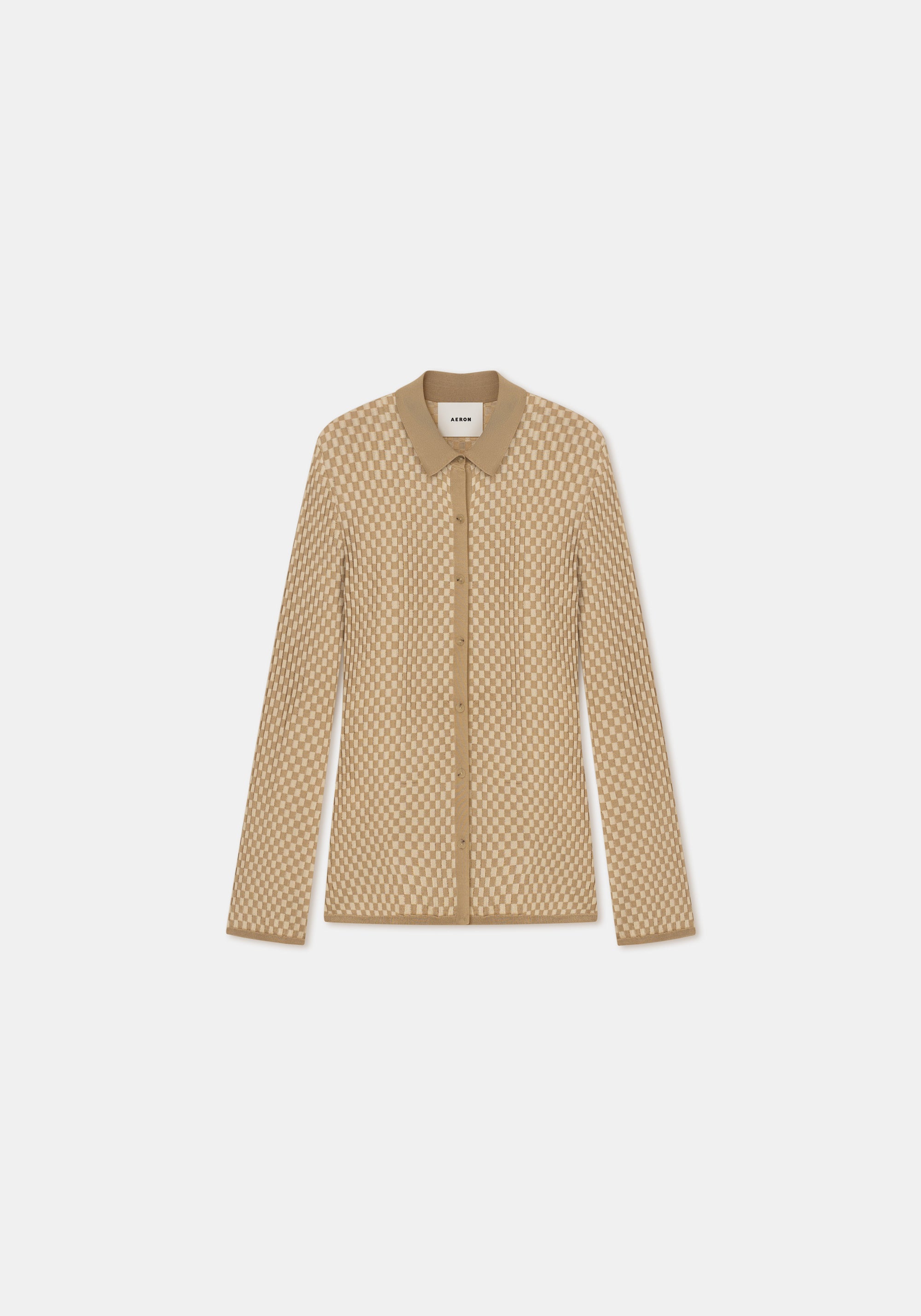 Cardigan Veritas en maille - Brulée