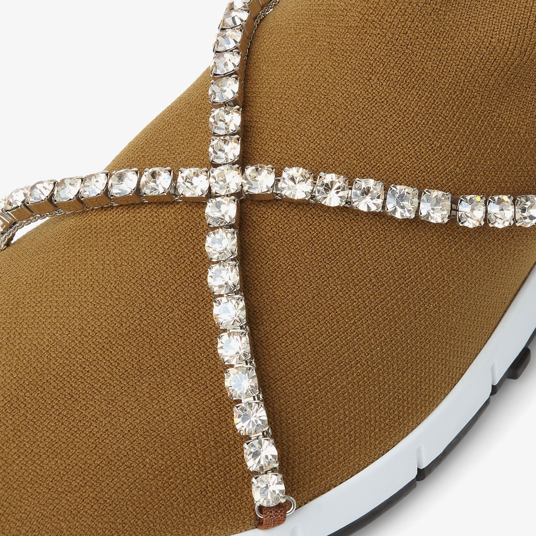 Sneakers Verona - Gold & Crystal Honey