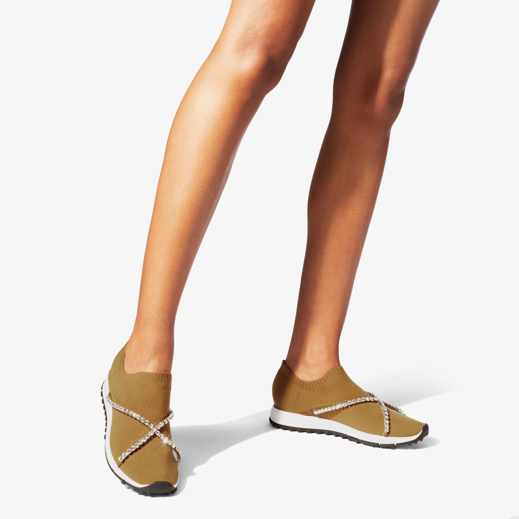 Sneakers Verona - Gold & Crystal Honey