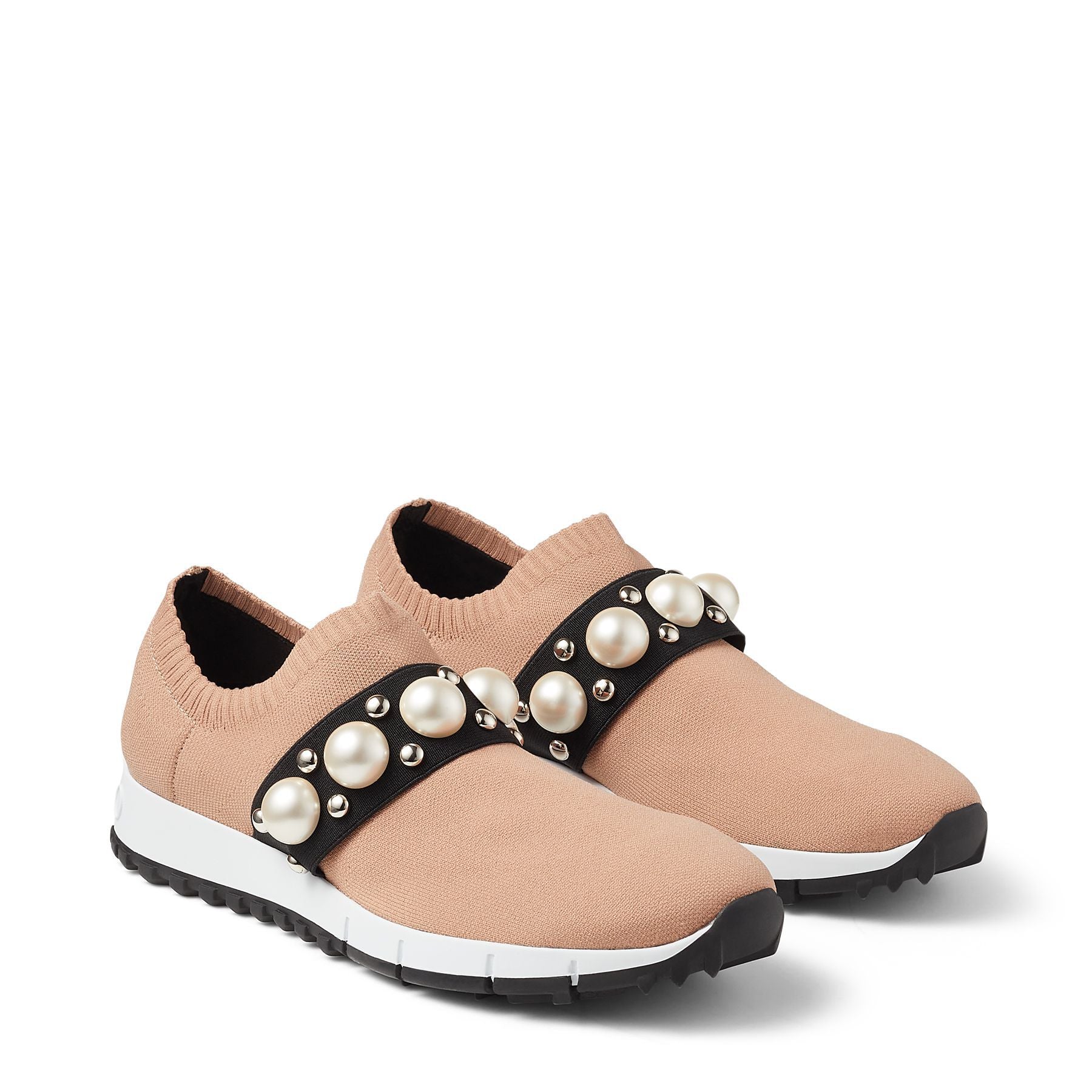 Sneakers Verona - Ballet Pink, Black & White Mix
