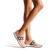Sneakers Verona - Ballet Pink, Black & White Mix
