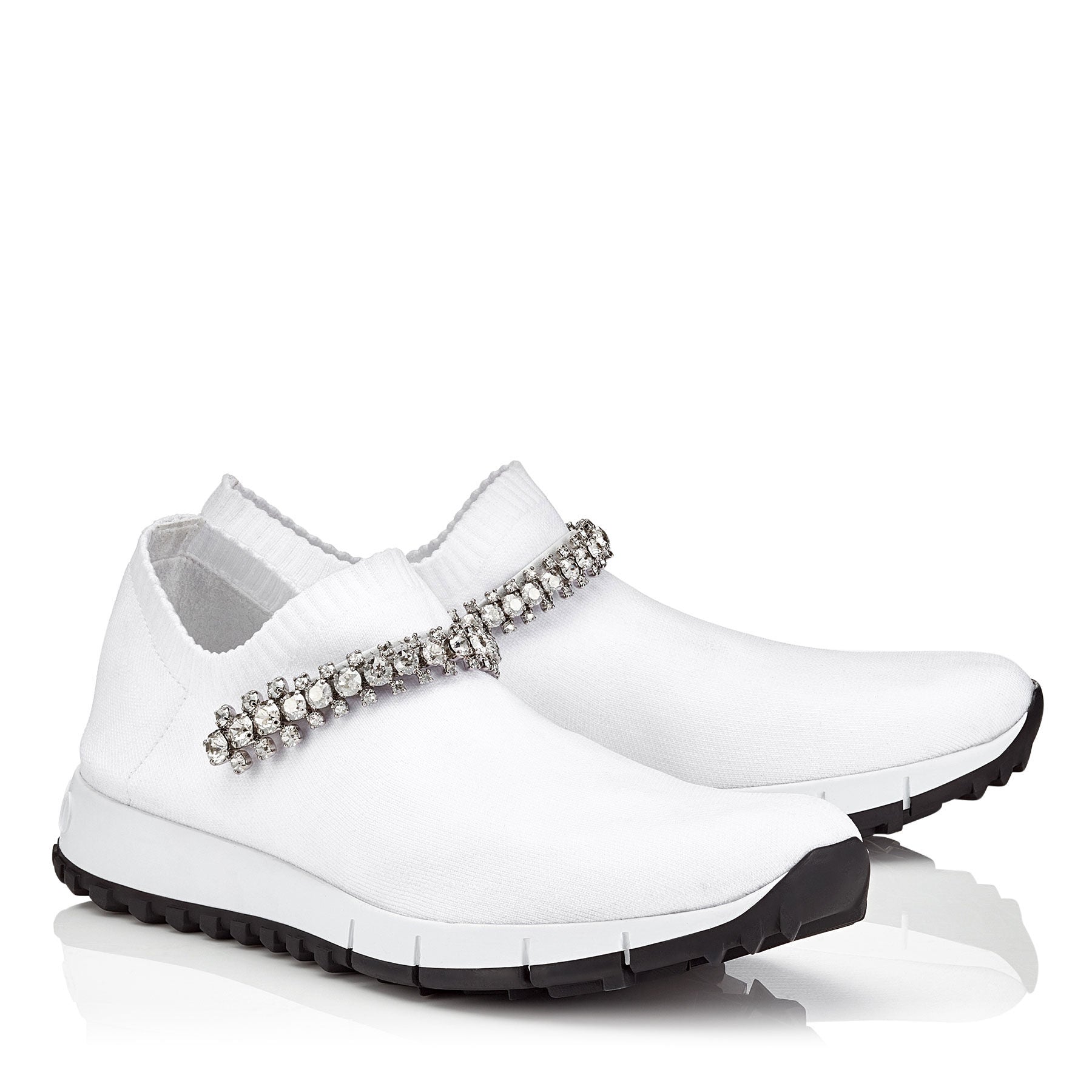 Sneakers Verona - White & Crystal