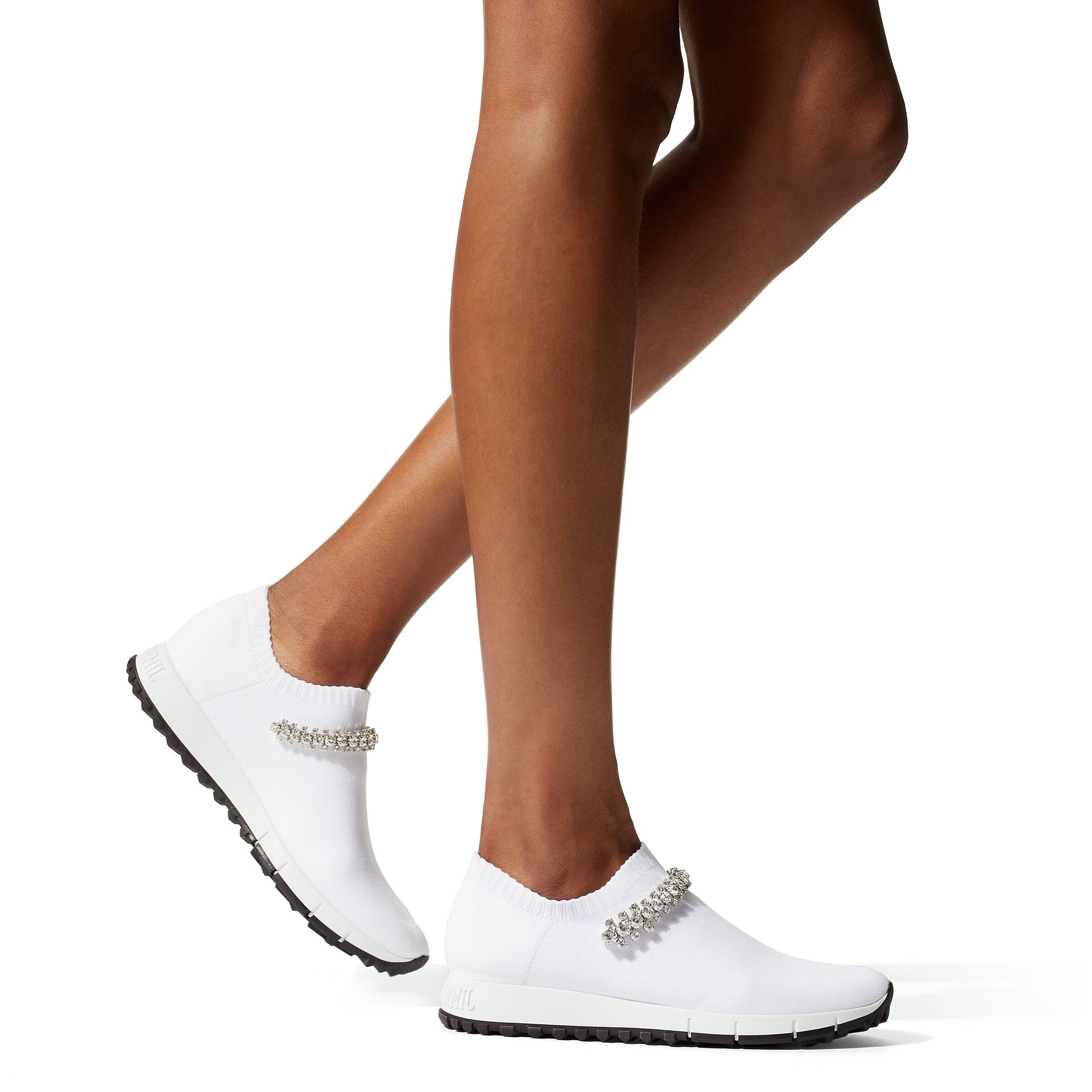 Sneakers Verona - White & Crystal