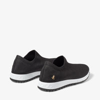 Sneakers Verona maille lurex à logo JC - Black