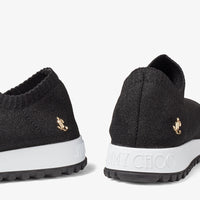 Sneakers Verona maille lurex à logo JC - Black