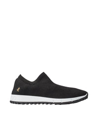 Sneakers Verona maille lurex à logo JC - Black