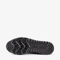 Sneakers Verona maille lurex à logo JC - Black