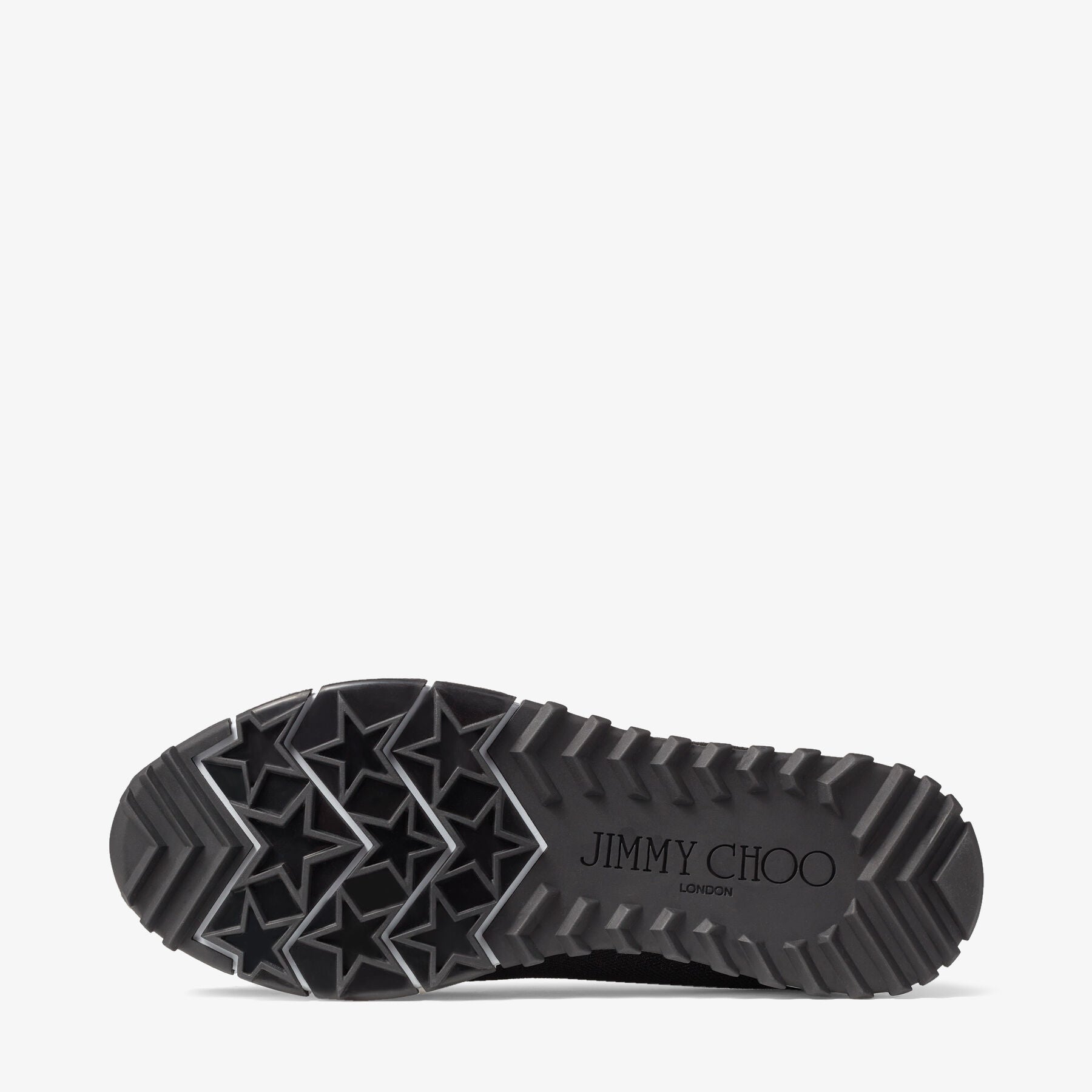 Sneakers Verona maille lurex à logo JC - Black