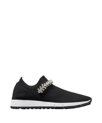 Sneakers Verona à cristaux - Black & Crystal