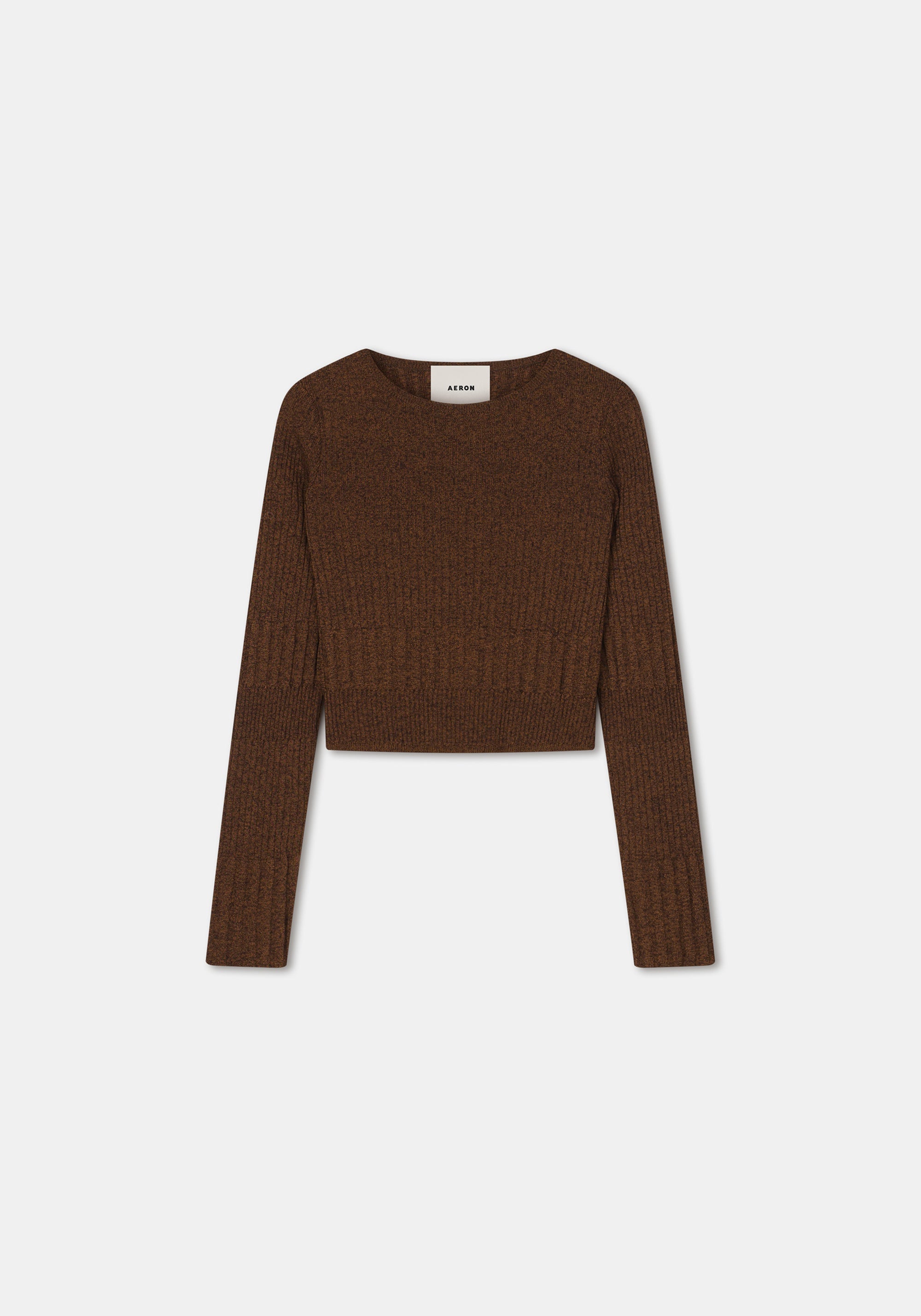 Pull Verve court à manches longues - Chocolate