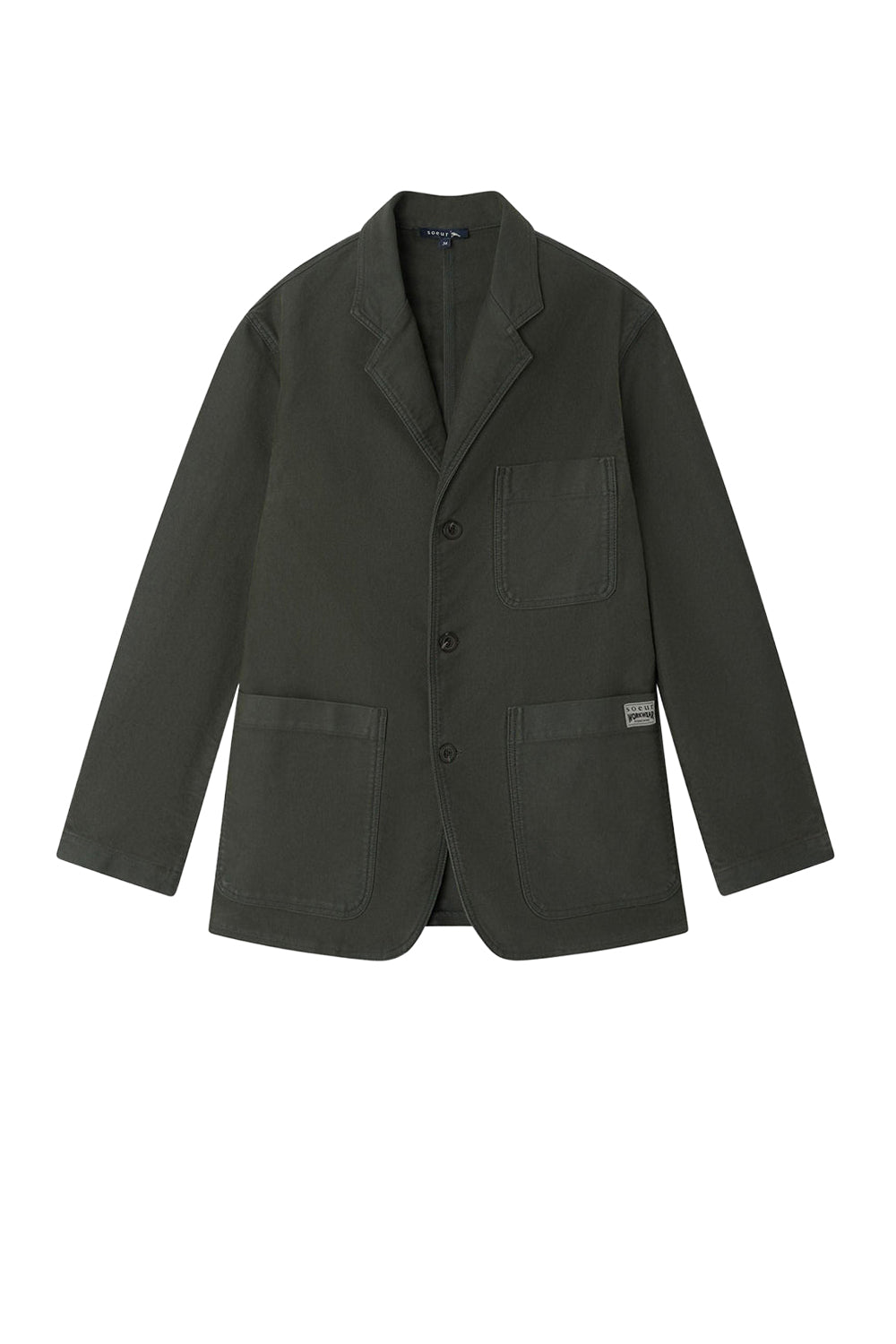 BLEU GRIS VESTE CASUAL ALPHONSE