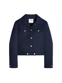PRIX MARQUE : 250 / BLOUSON TRUCKER EN TWILL
