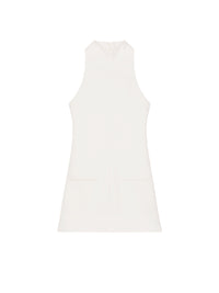 PRIX MARQUE : 210 / ROBE TRAPÈZE EN TWILL SANS MANCHES