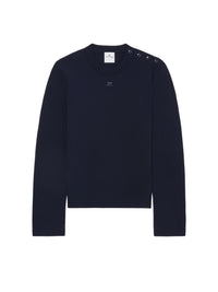 PRIX MARQUE : 140 / PULL  À BOUTONS-PRESSION