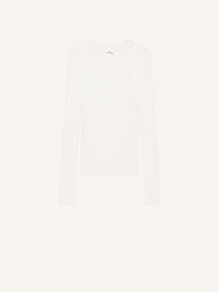 SHOULDER SNAPS RIB KNIT