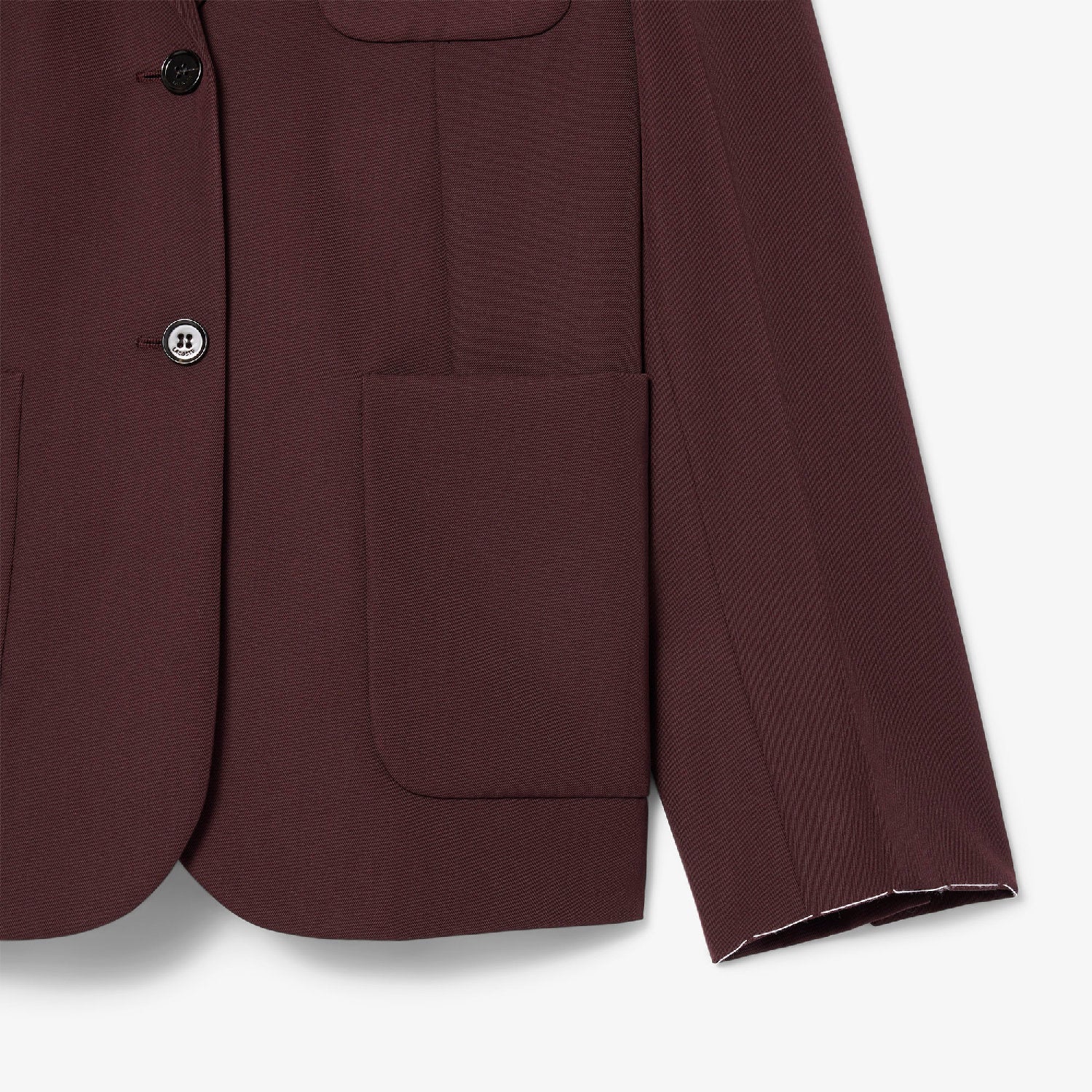 Blazer en laine mélangée - Expresso