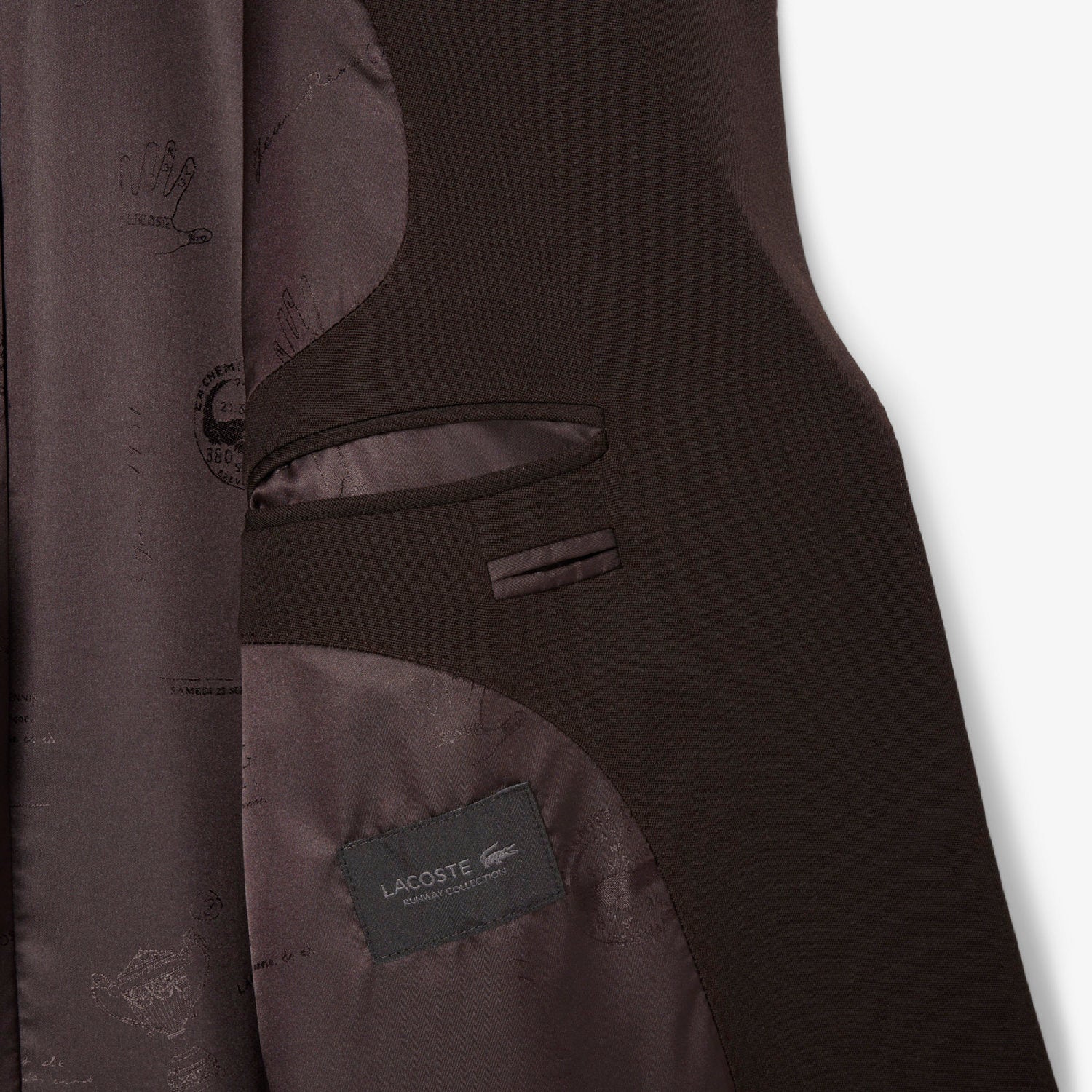 Wool twill blazer - Buffalo