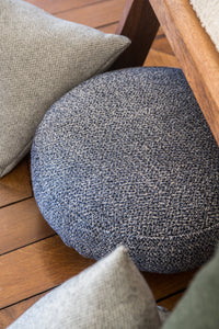 Coussin Ciccio moucheté - Bleu Marine