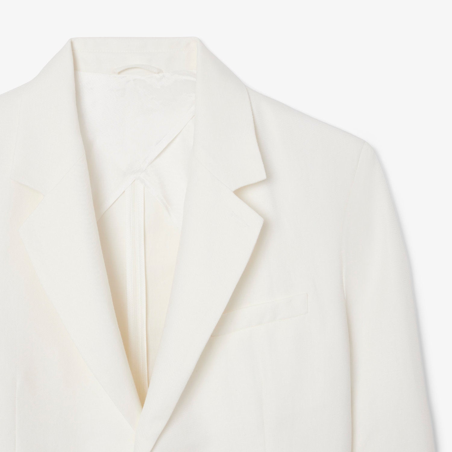 Blazer boutonné en lin - Farine