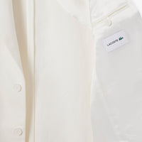 Blazer boutonné en lin - Farine