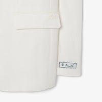 Blazer boutonné en lin - Farine