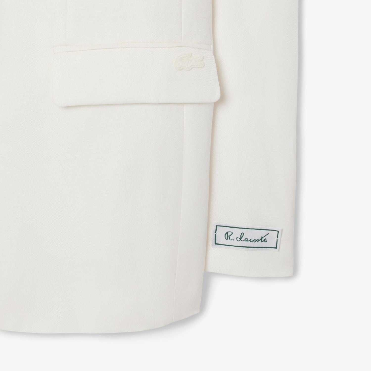 Blazer boutonné en lin - Farine