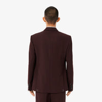 Blazer en laine mélangée - Expresso