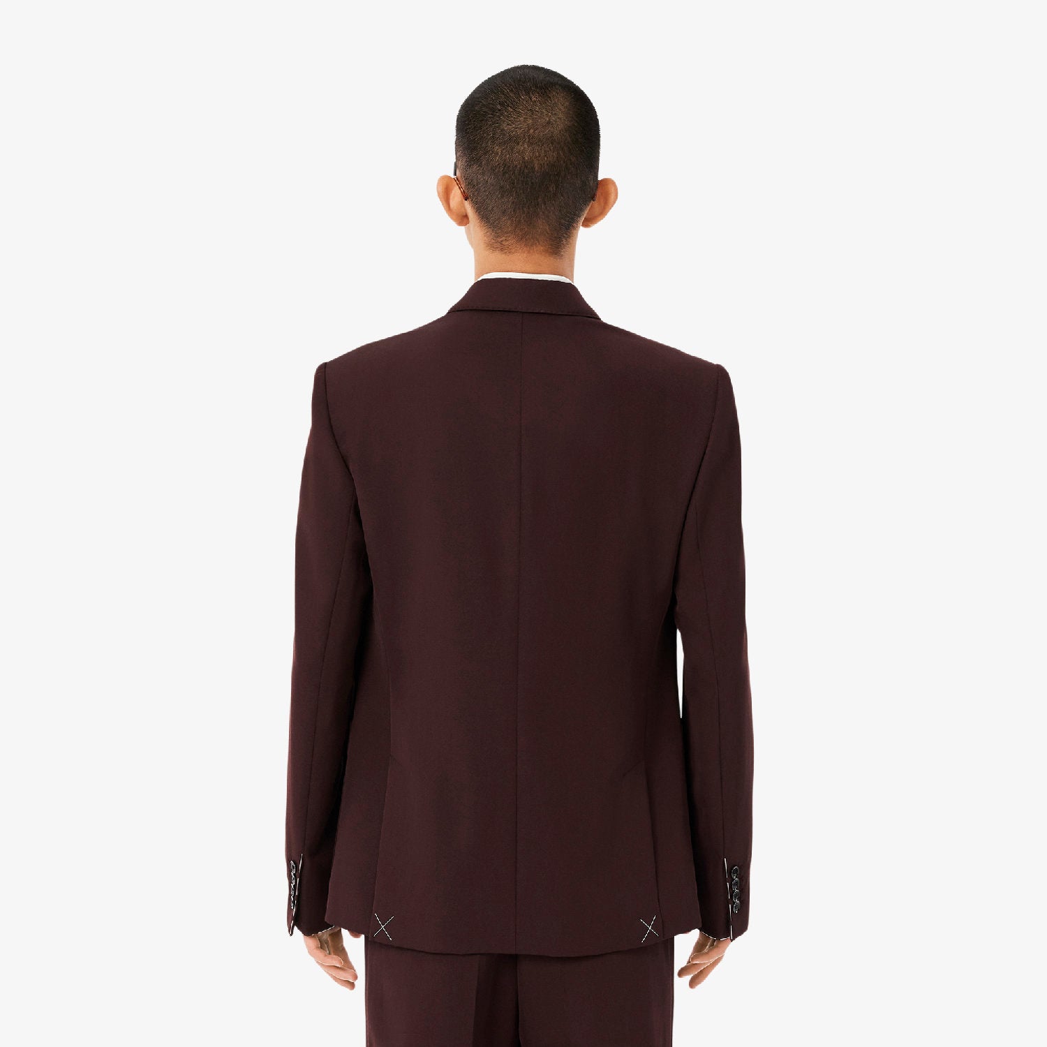 Blazer en laine mélangée - Expresso