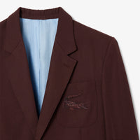 Blazer en laine mélangée - Expresso
