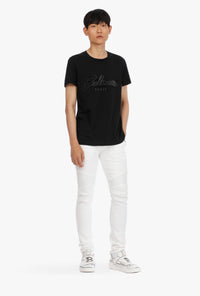 Jean à coupe slim - Blanc