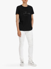 Slim denim trousers - White