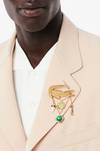 Short blazer in wool twill - Lionne