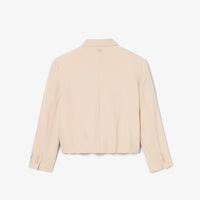 Blazer court en twill de laine - Lionne