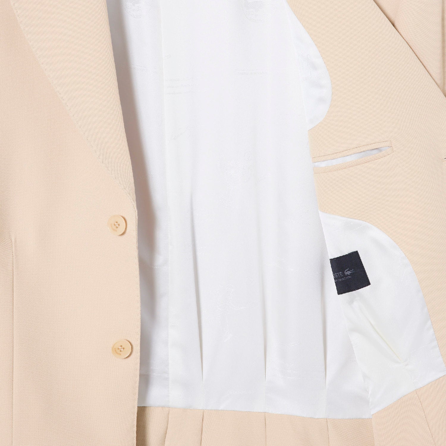 Blazer court en twill de laine - Lionne