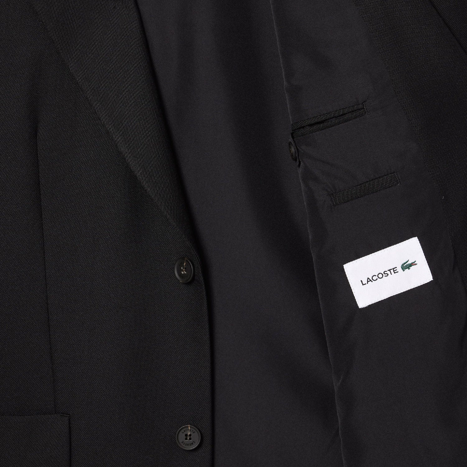 Blazer oversize à poches - Noir