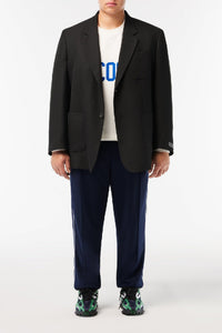 Blazer oversize à poches - Noir
