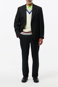 Blazer oversize à poches - Noir