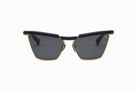 Matte Black Gold Black VICTOIRE Lunettes de soleil