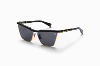 Matte Black Gold Black VICTOIRE Lunettes de soleil