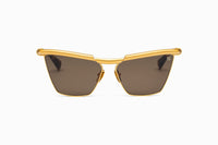 Matte Gold Gold Spotted Havana VICTOIRE Lunettes de soleil