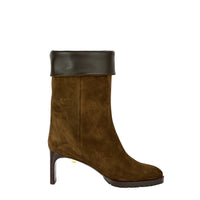 8qty NEW / Bottes Victoria 65 en cuir suédé - Green