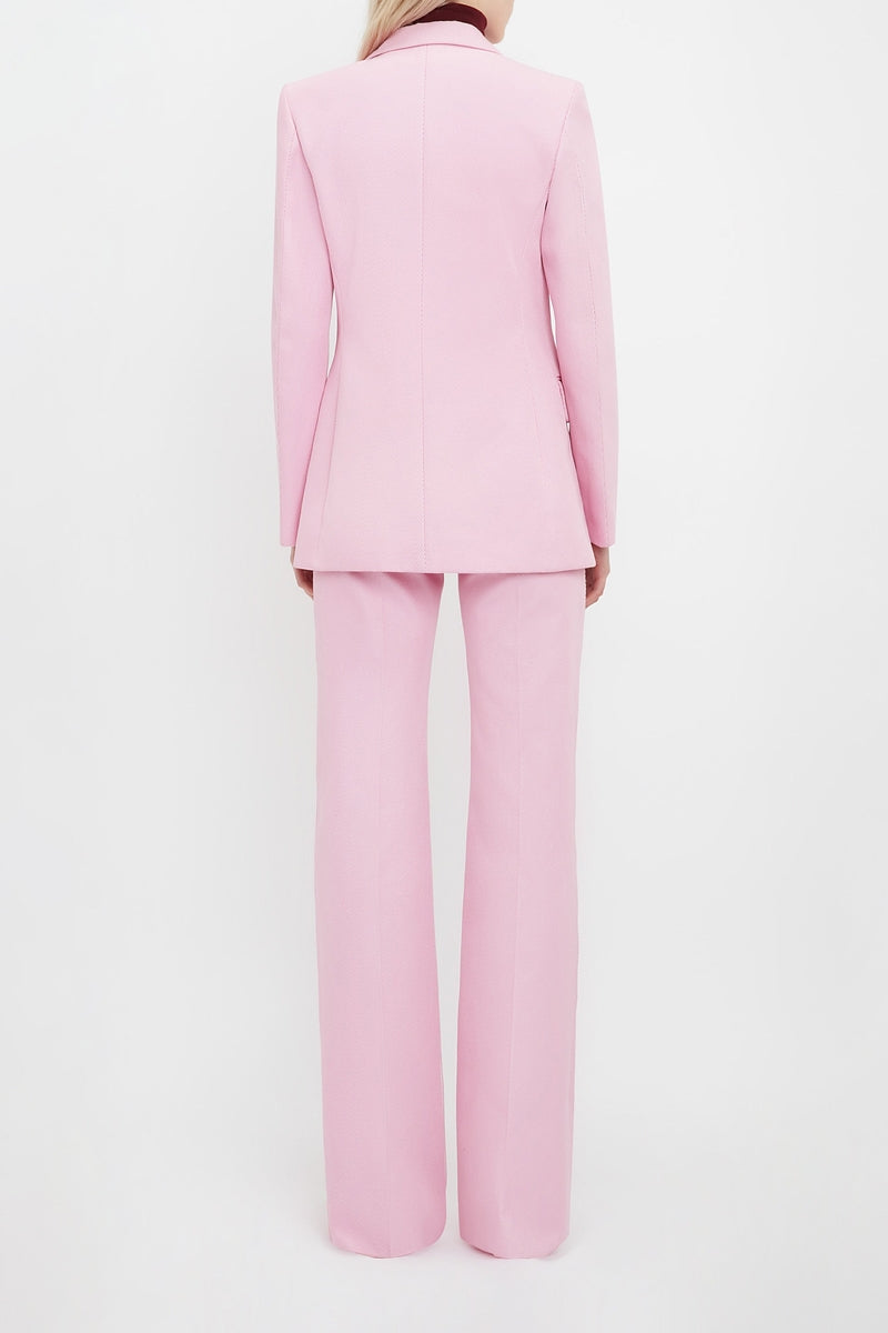 High Single Button Jacket - Bubblegum