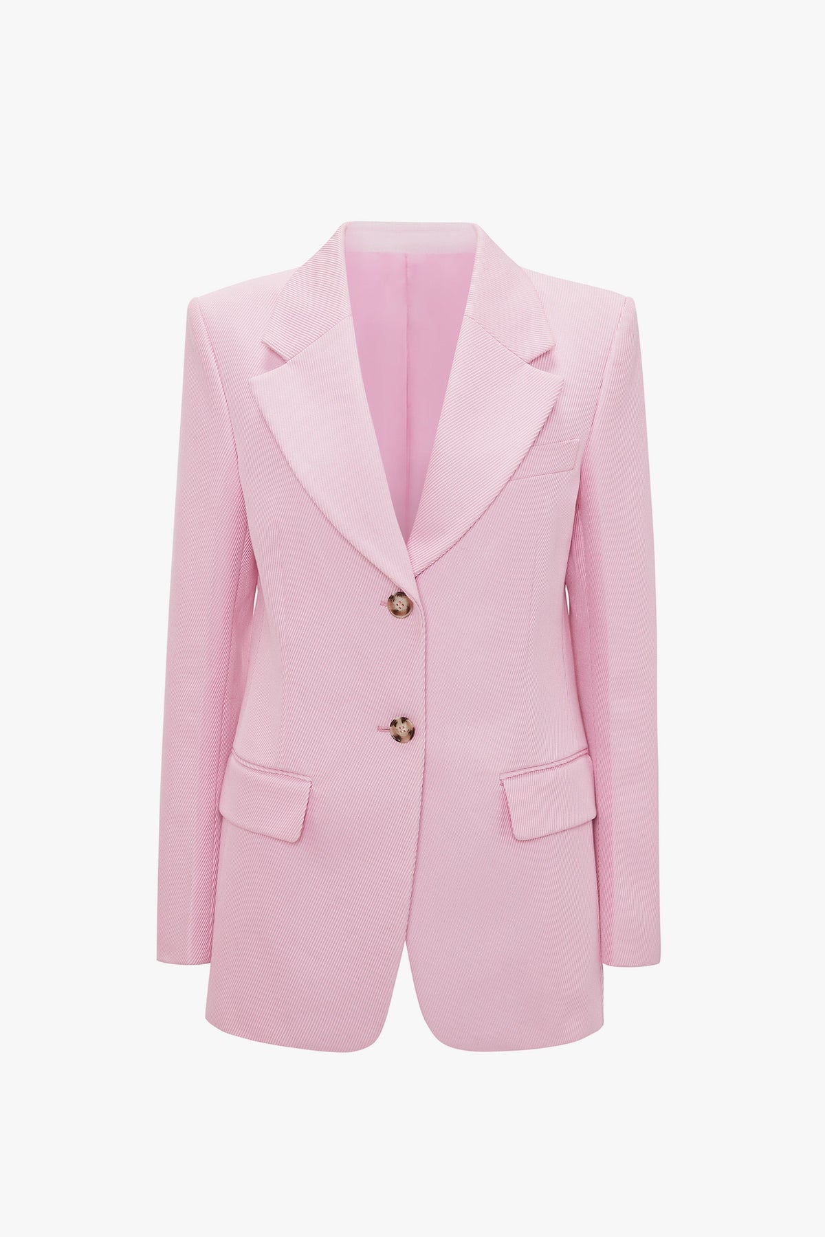 High Single Button Jacket - Bubblegum