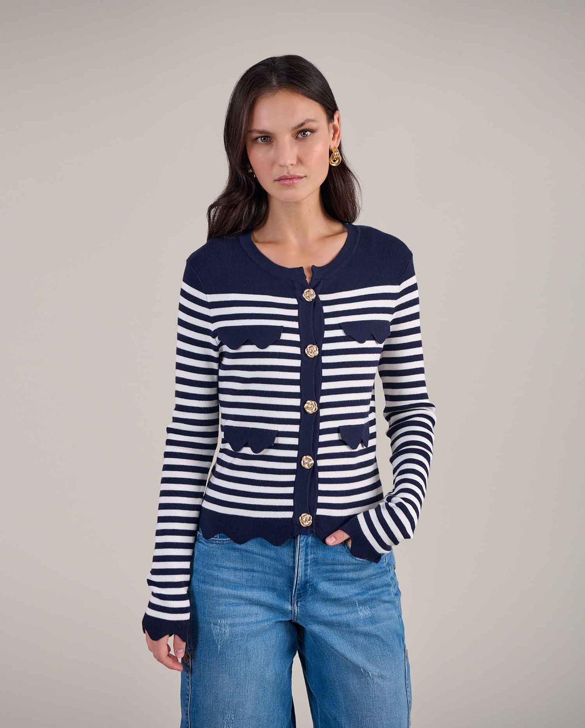 Dark Navy / Cardigan Viki