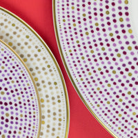 Assiette de présentation Villa Toscana en porcelaine - Cassis