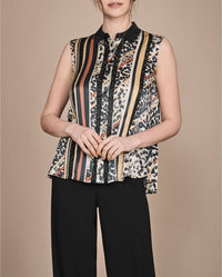 Chemise Vinata en Soie - Topaze
