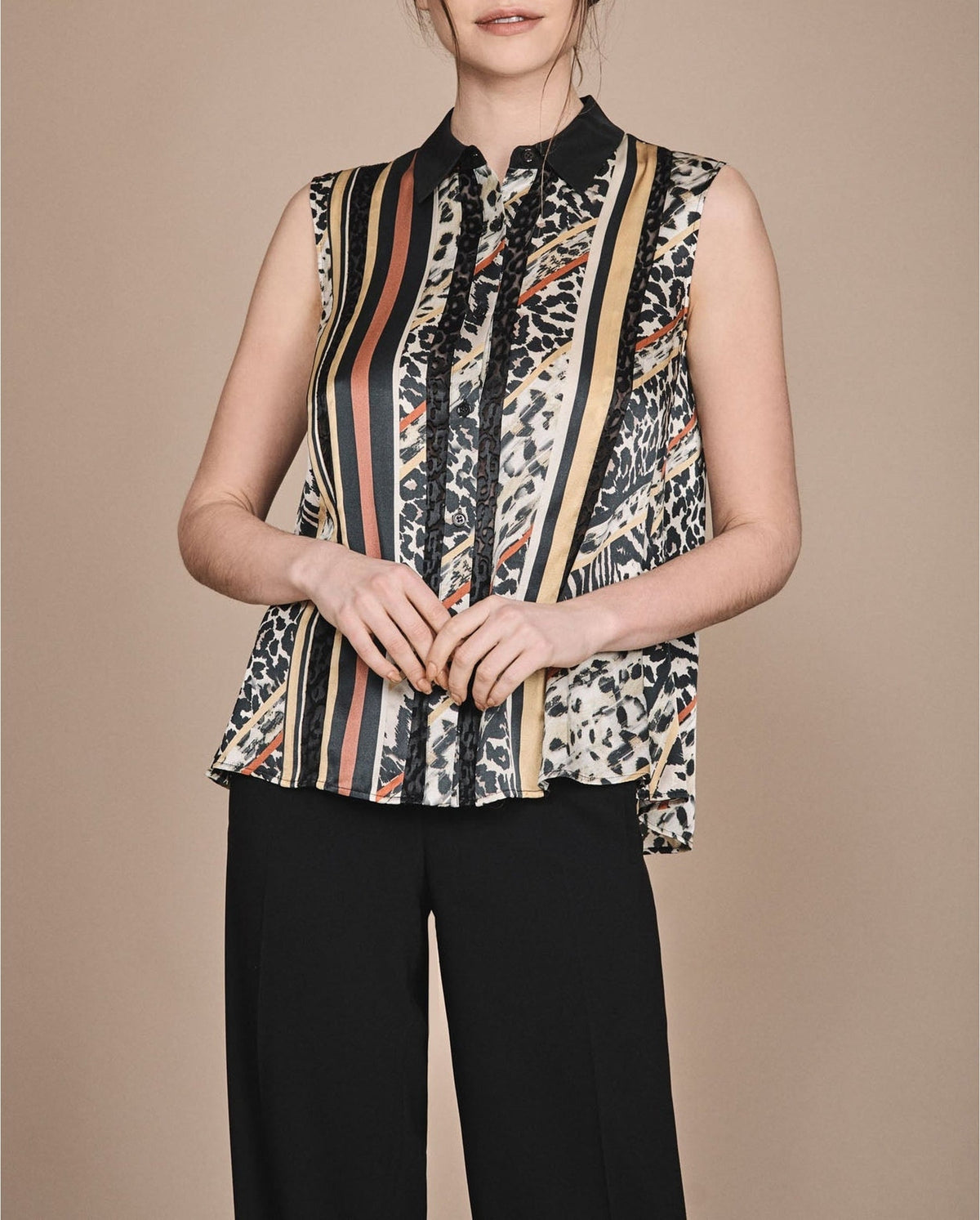 Chemise Vinata en Soie - Topaze
