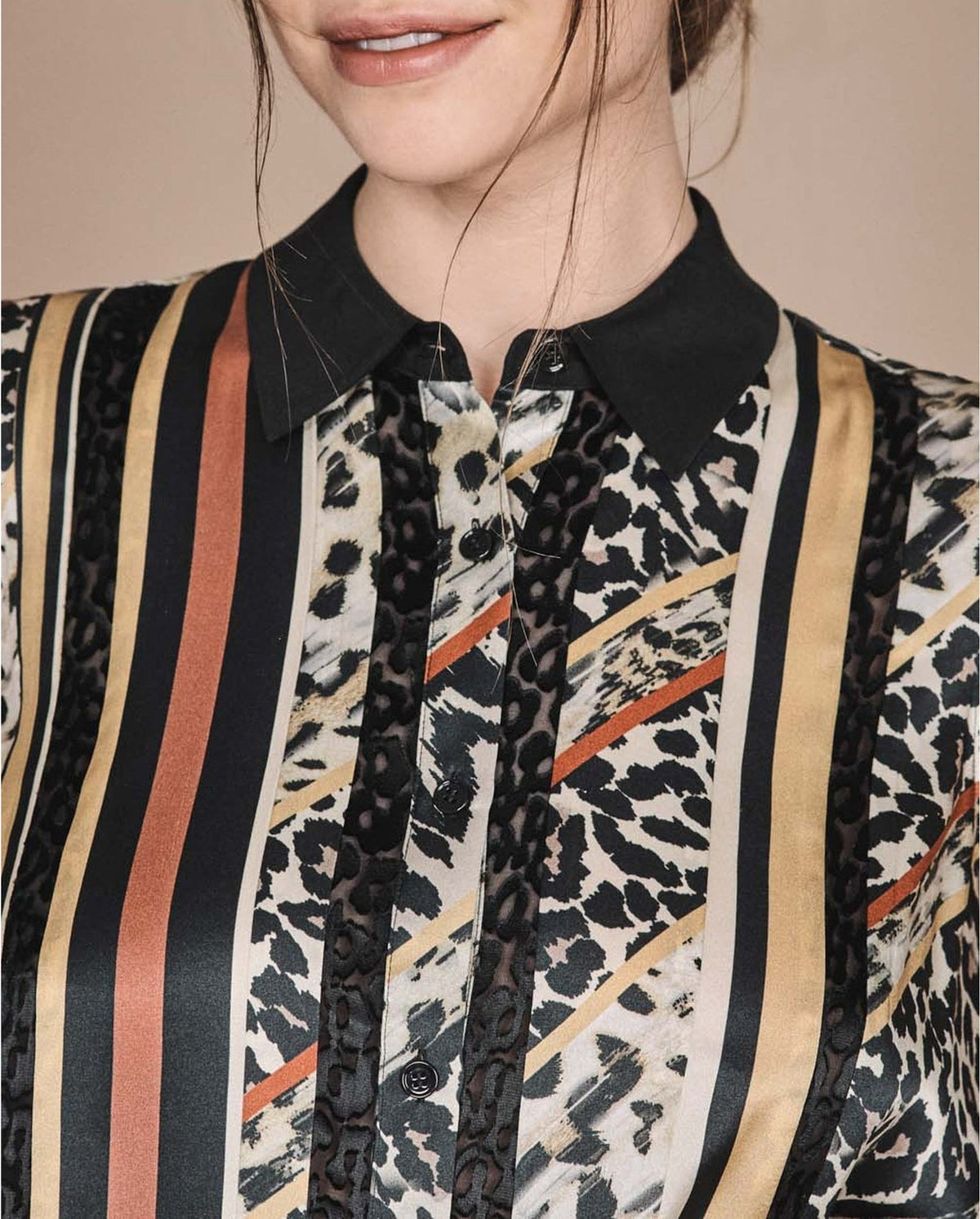Chemise Vinata en Soie - Topaze